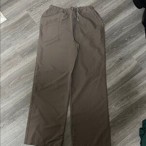 Casual Drawstring Pants - Brown